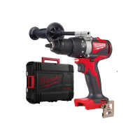 Дриль-шуруповерт акумуляторна безщіткова MILWAUKEE M18 BLDD2-0X (82Нм) (каркас+HDкейс)