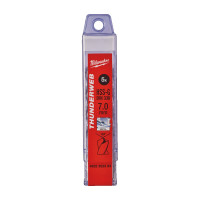 Свердло по металу THUNDERWEB HSS-G MILWAUKEE, DIN338, Ø7,0x109х69мм, (5шт)