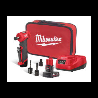 Машина шлифовальная аккумуляторная цанговая угловая MILWAUKEE M12 FDGA-422BA (ЗУ, 2акк.,сумка)