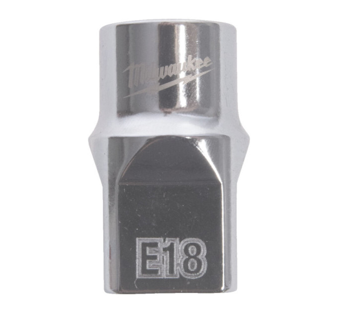 Головка торцевая хромированная TORX Е-стандарт ½” MILWAUKEE, E18