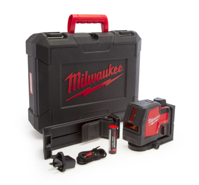 Нивелир лазерный аккумуляторный MILWAUKEE L4 CLL-301C