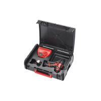 Дриль-шуруповерт акумуляторна ударна MILWAUKEE M12 BPD-202X (30 Нм) (ЗУ+2ак.Х2Ач+кейс)