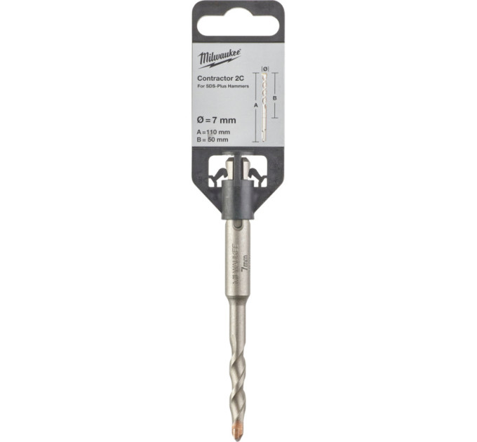Бур SDS-PLUS Contractor MILWAUKEE Ø7x110мм