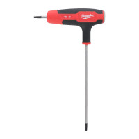 Ключ Г-образный TORX MILWAUKEE с комфортной ручкой, T9 Ключ Г-образный TORX MILWAUKEE с комфортной ручкой, T9