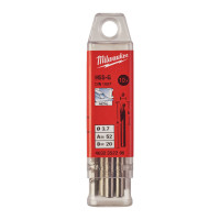 Свердло по металу HSS-G MILWAUKEE DIN1897, Ø3,7х52х20мм, короткий, (10шт)