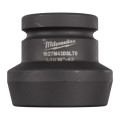 Головка ударная для ж/д креплений ShW 1'' STD Bi-SQ MILWAUKEE, 1-11/16''