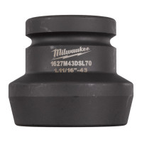 Головка ударная для ж/д креплений ShW 1'' STD Bi-SQ MILWAUKEE, 1-11/16''