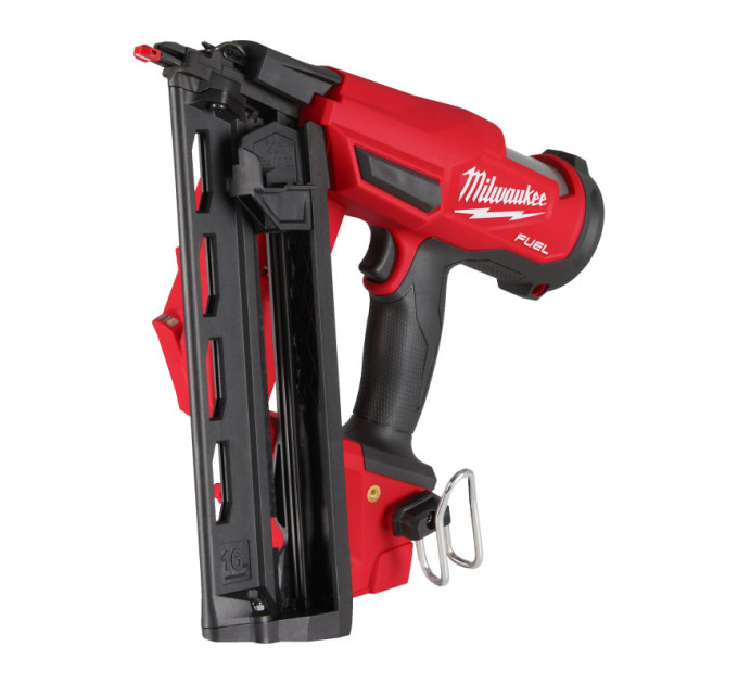 Пистолет гвоздезабивной аккумуляторный бесщёточный MILWAUKEE M18 FN16GA-0X (32-64мм)(каркас, HDкейс)