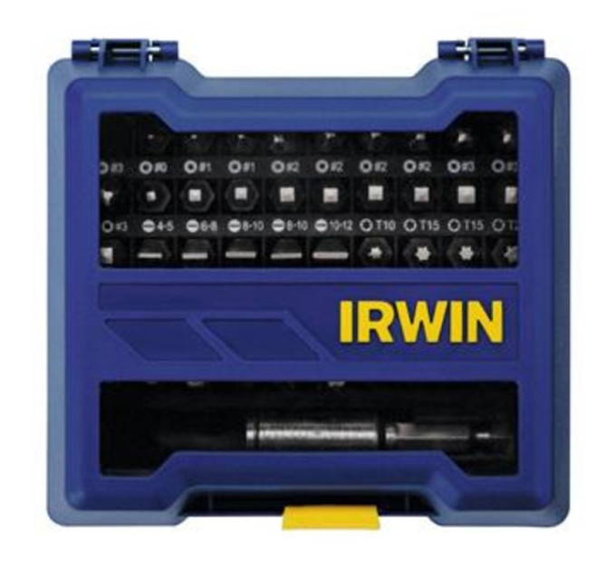 Набор бит 58шт. в выдвижном футляре, IRWIN