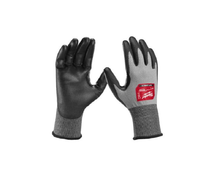 Рукавички робочі MILWAUKEE Hi-Dex (Хай Декс), з опором порізам рівня 3/C, 11/XXL