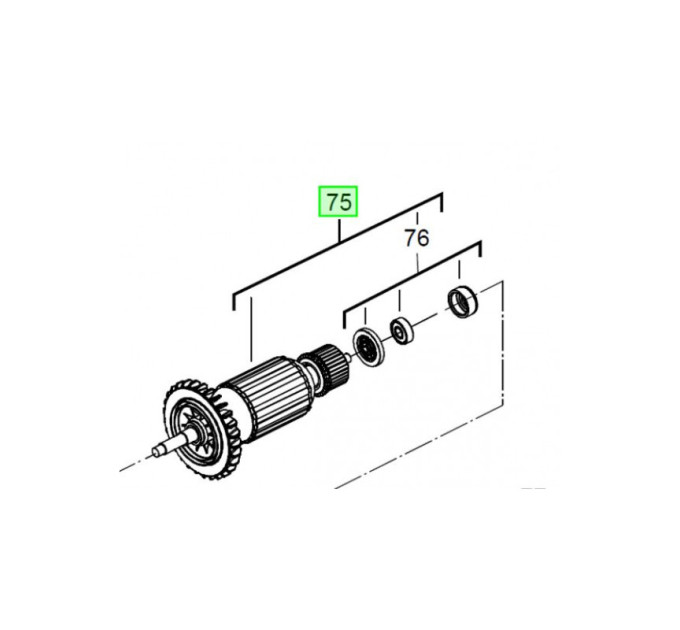 Якір в сборі для AG22