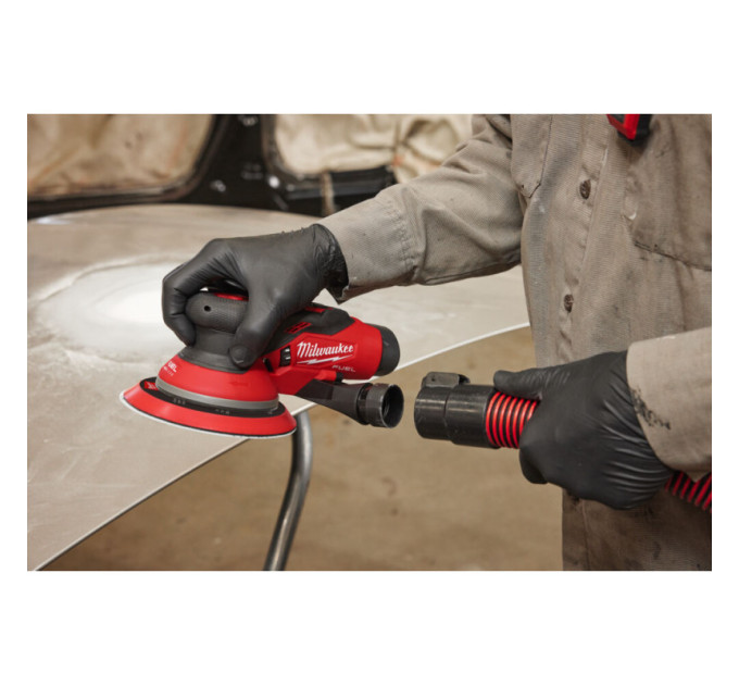 Шлифмашина эксцентриковая аккумуляторная бесщеточная MILWAUKEE M12 FROS2.5-0 Ø150мм (каркас)