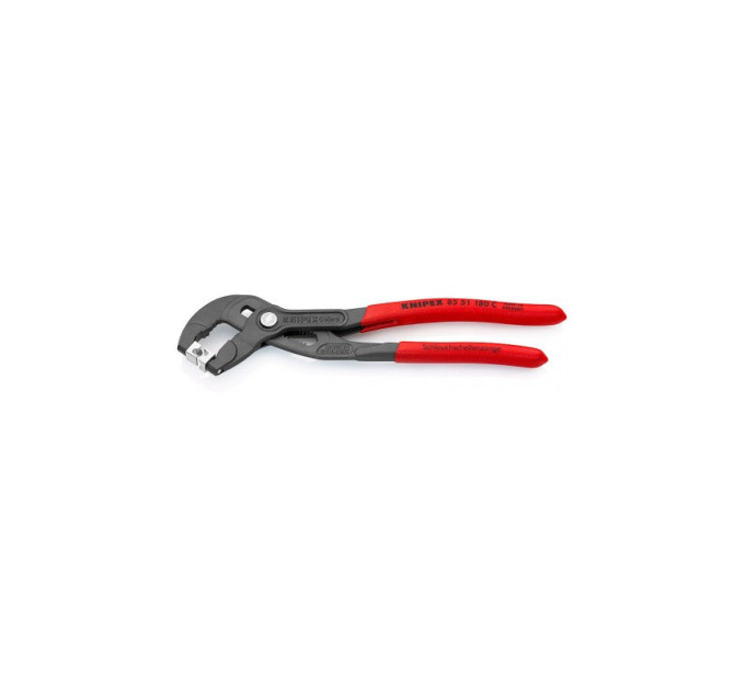 Щипцы для хомутов от шлангов, фосфатированные, серого цвета 180мм Knipex 85 51 180 C