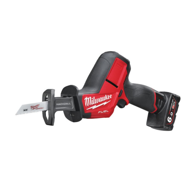 Пила сабельная аккумуляторная бесщеточная MILWAUKEE M12 CHZ-202C (ЗУ+2акк.Х2Ач+кейс)