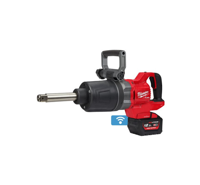 Гайковерт аккумуляторный бесщеточный MILWAUKEE 1'' (2711Нм) M18 ONEFHIWF1D-0C, с кольцом (каркас)