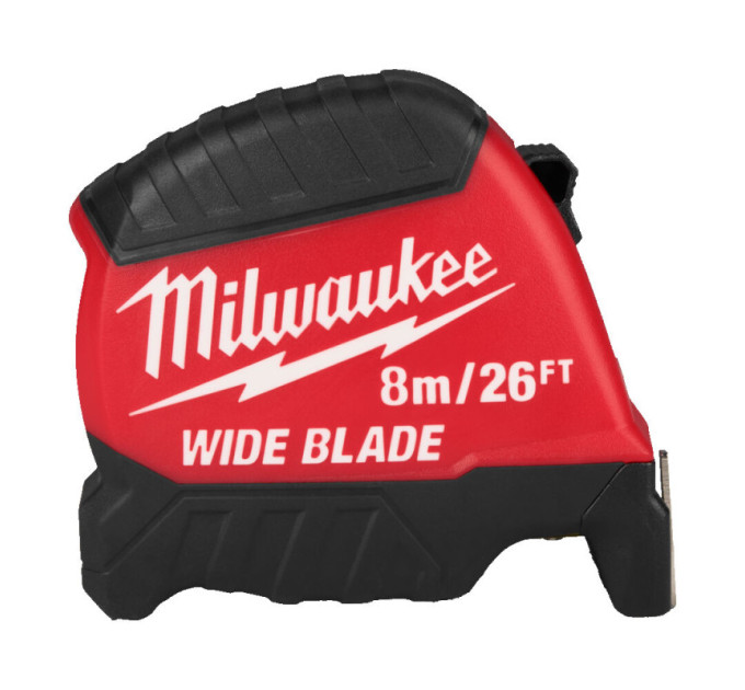 Рулетка WIDE BLADE MILWAUKEE (Gen2), 8м/26фт (35мм)