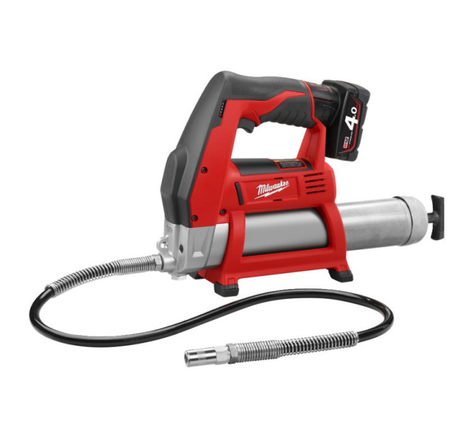 Шприц для смазки MILWAUKEE M12 GG-401B (ЗУ+1акк.Х4Ач+сумка)