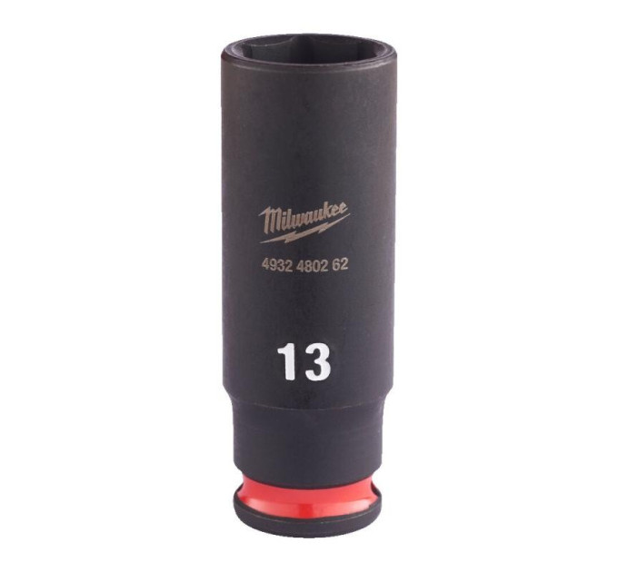 Головка ударная ShW 1/4'' SKT MILWAUKEE, удлиненная, 13мм