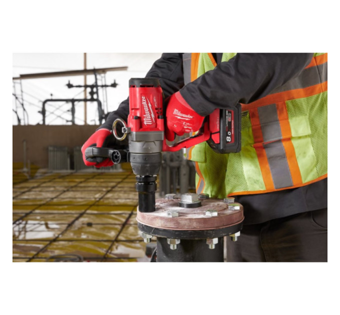 Гайковерт аккумуляторный бесщеточный MILWAUKEE 1'' (2400Нм) M18 ONEFHIWF1-0X, с кольцом (каркас)
