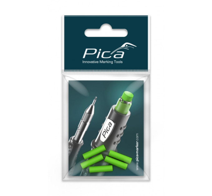 Набор резинок для стирания сменных Pica 55802 для Pica Fine Dry Longlife 0,9мм (5шт)