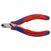 Кусачки боковые (бокорезы) для электроники, 15°, Ø1,0мм, KNIPEX 62 12 120, полированные