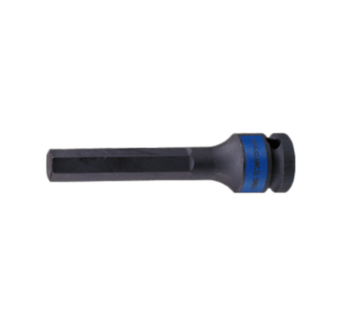 Насадка (бита) ударная торцевая 1/2", HEX, 10 мм, L = 100 мм