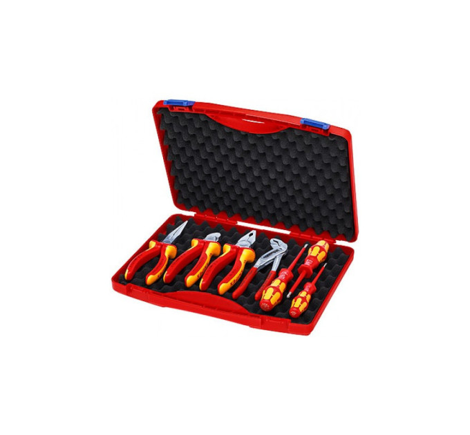 Чемодан с электроизолированными инструментами KNIPEX 00 20 15