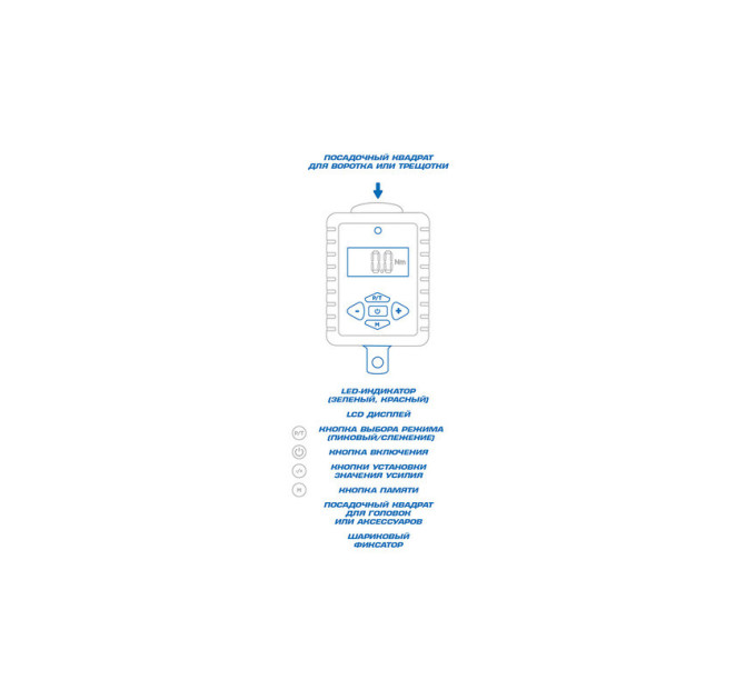 Динамометрический адаптер серии "DIGITAL", 3/4", 200-1000 Нм