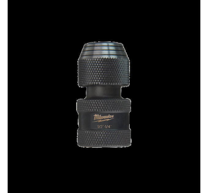 Переходник ударный ShW MILWAUKEE, с квадрата 1/2'' на 1/4'' Hex