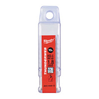 Сверло по металлу THUNDERWEB HSS-G MILWAUKEE, DIN338, Ø1,8х46х22мм, (10шт)