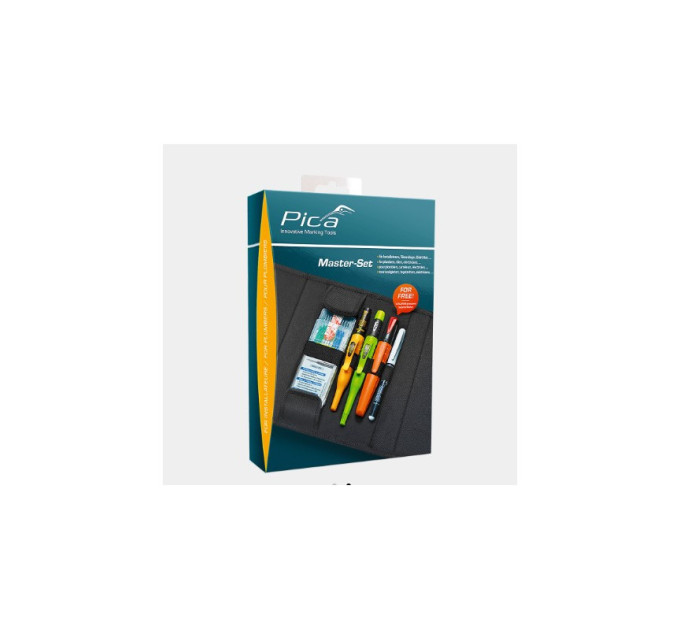 Набор для маркировки профессиональный для инсталляторов Pica 55020 Master-Set Plumber (6шт)