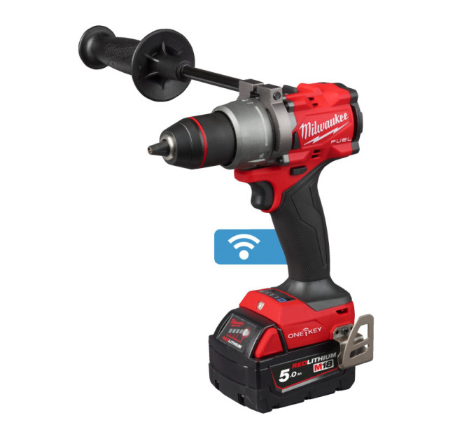 Дриль-шуруповерт акумуляторна безщіткова MILWAUKEE M18 ONEDD3-502X 158Нм (ЗУ+2акк.Х5Ач+HDкейс)