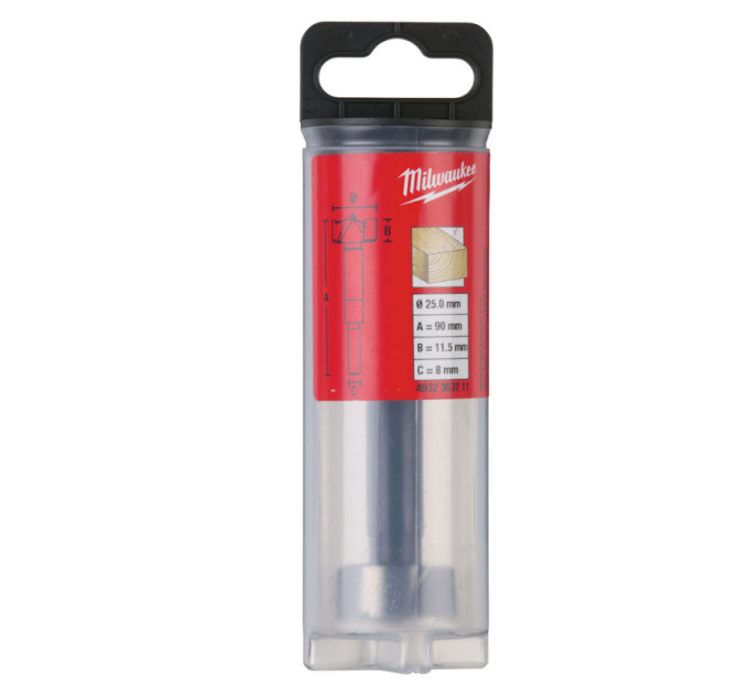 Насадка FORSTNER MILWAUKEE Ø25х90мм