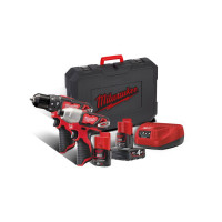 Набір з 2х акумуляторних інструментів MILWAUKEE M12 BPP2B-421C Набір з 2х акумуляторних інструментів MILWAUKEE M12 BPP2B-421C