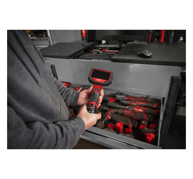 Камера досмотровая для автомехаников (камера 5мм) MILWAUKEE M12 ATB-0C (каркас+кейс)