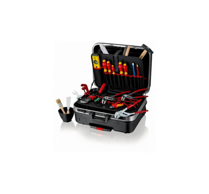 Чемодан инструментальный с телескопической ручкой "BIG Basic Move" KNIPEX, укомплектован, 00 21 06 H