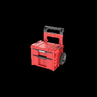 Ящик для инструментов на колесах QBRICK SYSTEM PRO CART 2.0 PLUS DRAWER 2 Red UHD Custom