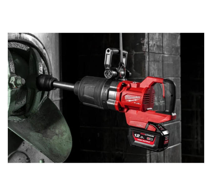 Гайковерт аккумуляторный бесщеточный MILWAUKEE 1'' (2711Нм) M18 ONEFHIWF1D-0C, с кольцом (каркас)