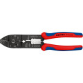 Клещи для опрессовки, резки и зачистки 230мм KNIPEX 97 21 215 B SB, фосфатированные