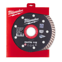 Диск алмазный MILWAUKEE DHTS 115, Ø115мм, (керамогранит, плитка) Диск алмазный MILWAUKEE DHTS 115, Ø115мм, (керамогранит, плитка)