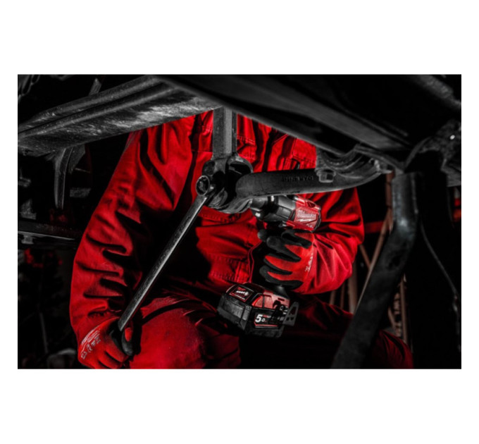 Гайковерт аккумуляторный бесщеточный MILWAUKEE 1/2" (881Нм) M18 FMTIW2P12-502X, с пином (ЗУ+2Х5Ач)