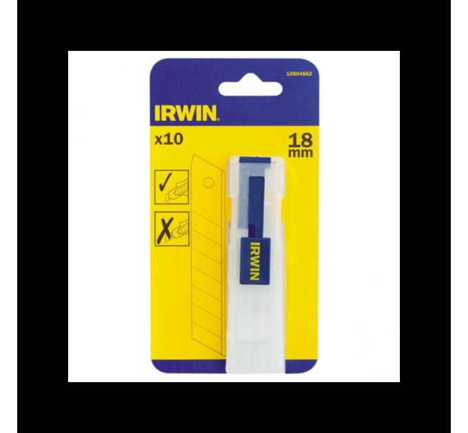 Лезвие IRWIN 18 мм 10 шт 10504562