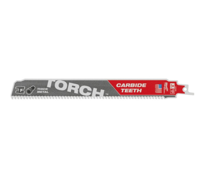 Полотно для сабельных пил TORCH CARBIDE MILWAUKEE, 230х2,5мм, (металл)