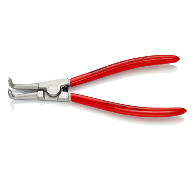 Щипцы для наружных стопорных колец загнутые 90°, Ø40-100мм KNIPEX 46 23 A31, Ø2,3мм