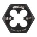 Плашка шестигранная MILWAUKEE, М10-1,00мм