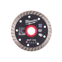 Диск алмазный MILWAUKEE DUT 180, Ø180мм (керамическая плитка/чистый рез)