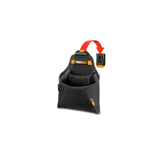 Строительная поясная сумка для расходных материалов ClipTech TOUGHBUILT TB-CT-05