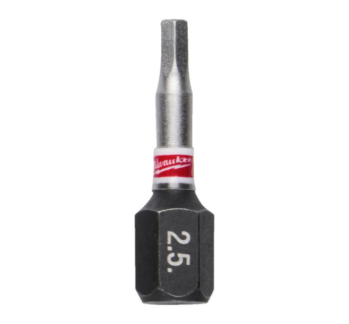 Бита SHOCKWAVE MILWAUKEE, Hex2,5, 25мм, (3шт)