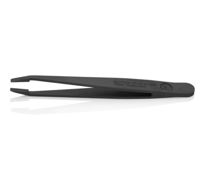 Пінцет пластмасовий антистатичний KNIPEX, 92 09 04 ESD, прямий