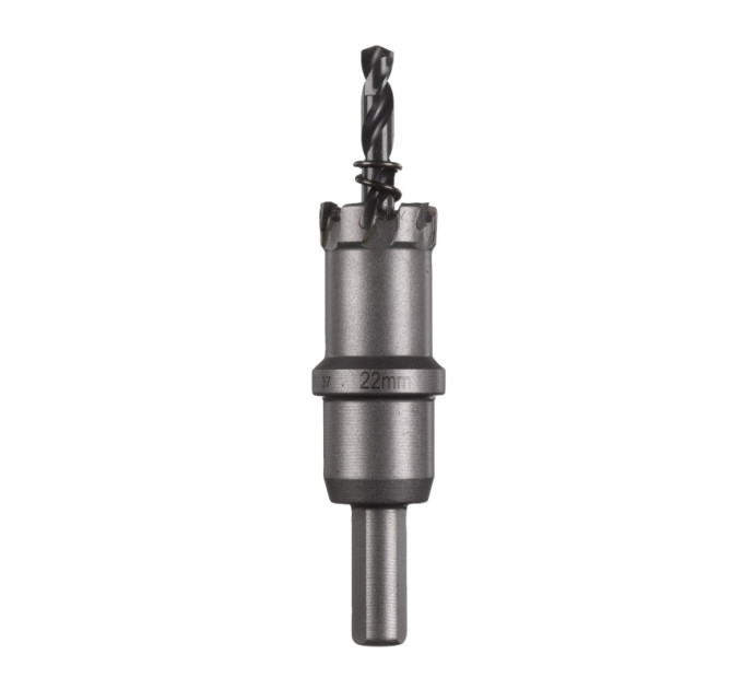 Цельная коронка Holesaw TCT MILWAUKEE для стали/нержавеющей стали, Ø22мм